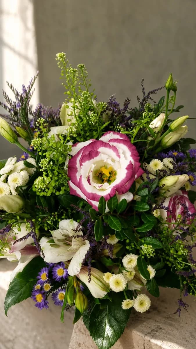 Farbenflor: Weiß & Gelb